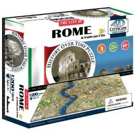 4D Cityscape - 4D Puzzle Time panorama Řím