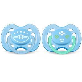 Avent Philips - Šidítko SENSITIVE OBRÁZEK II 0-6 m. chlapec 2 ks