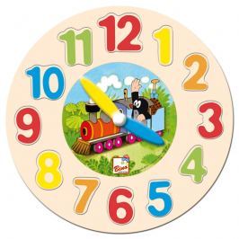 Bino - 13751 Hodiny-puzzle Krtek