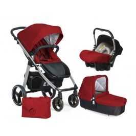 CASUALPLAY - Set kočárek LOOP Aluminium, autosedačka Baby 0plus, vanička Cot a Bag 2017 - Indian
