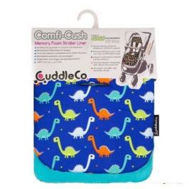 CUDDLEME - Paměťová podložka do kočárku COMFI-CUSH, Dinosaurs