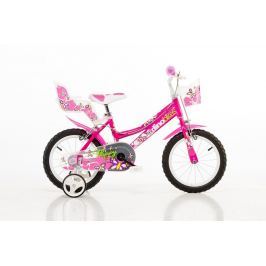 DINO BIKES - Dětské kolo 146R se sedačkou pro panenku a košíkem - 14