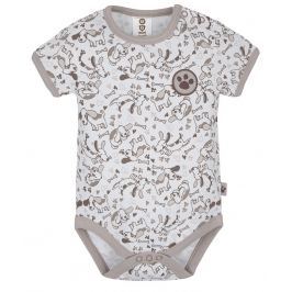 GMINI - PRIMA-Pejsek body KR A béžová potisk 068