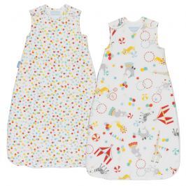 GRO - Vak spací Roll Up Wash & Wear Twin Pack 2.5 Tog 0-6m Grobag