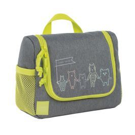 LÄSSIG - Dětská taštička na hygienu Mini Washbag About Friends mélange grey