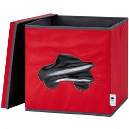 LOVE IT STORE IT - Úložný box na hračky s krytem a okénkem - auto