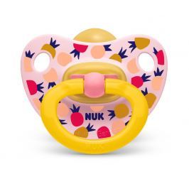 NUK - Dudlík Classic HAPPY KIDS, LA, V1 (0-6m. ), ananas