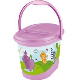 PRIMA BABY - Koš na pleny Hippo - Světlo fialový