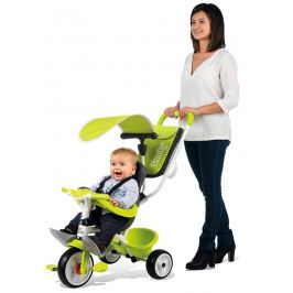 SMOBY - Tříkolka Baby Balade zelenošedá 741100