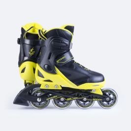 SPOKEY - SPOOX kolečkové brusle černá-žlutá ABEC7 Carbon vel.36-39