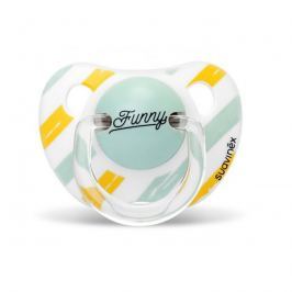 SUAVINEX - AS YOU dudlík EVOLUT ANAT. SIL. 6/18M AS YOU ŠIDÍTKO anatomické SILIKON 6-18 m - ZELENÉ