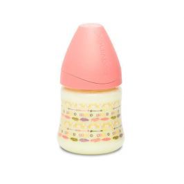 SUAVINEX - LÁHEV Kulatá savička LATEX 150 ml LÁHEV Kulatá savička LATEX 150 ml - RŮŽOVÝ INDIÁN