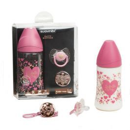 SUAVINEX - HC SET PREMIUM 270 ml 3P+ KLIP+ DUDLÍK 0-4 HOLKA