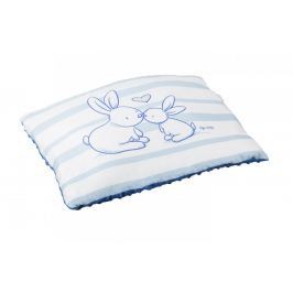TEGA BABY - polštář velký 40x60 Zajíček, navy