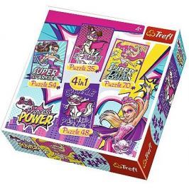 TREFL - Puzzle Barbie 4 v 1