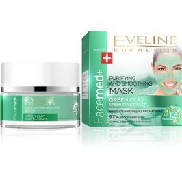 EVELINE COSMETICS Facemed Purifying And Smoothing Mask Green Clay 50 ml