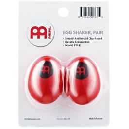 Meinl ES2-R Plastic Egg Shakers Red