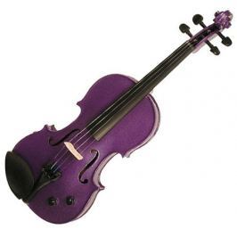 Stentor E-Violin 4/4 Student II, Artec Piezo Pickup Deep Purple