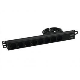Eurolite R-19-8 1U Extension lead Black