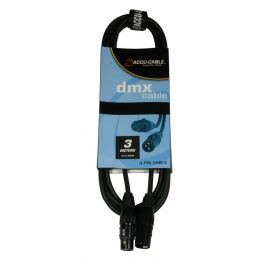 American DJ AC-DMX3/3 3 p. XLRm/3 p. XLRf 3m DMX