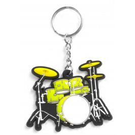 Musician Designer Music Key Chain Drum Set Green