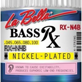 LaBella RX-N4B Bass RX Nickel-Plated 45-65-80-100
