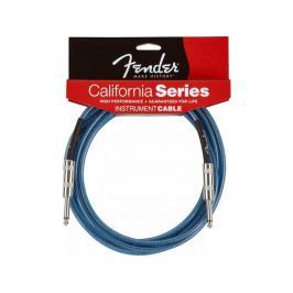 Fender California Instrument Cable - Lake Placid Blue 18'
