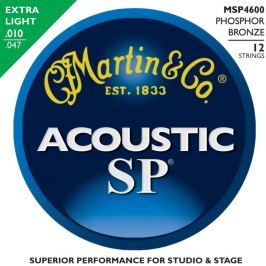 Martin MSP-4600 SP 92/8 Phosphor Bronze Extra Light 12-String