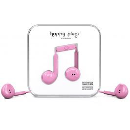Happy Plugs Earbud Plus Pink