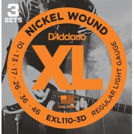 D'Addario EXL 110 3 D