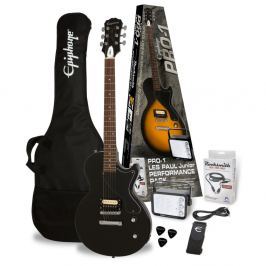 Epiphone PRO-1 Les Paul Jr. Performance Pack Ebony