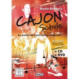 HAGE Musikverlag Martin Röttger's Cajon School with CD and DVD