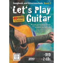 HAGE Musikverlag Let's Play Guitar Volume 2 with DVD and 2 CDs