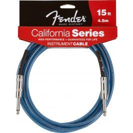 Fender California Instrument Cable 4,5m - Lake Placid Blue