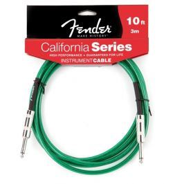 Fender California Instrument Cable 3m Surf Green
