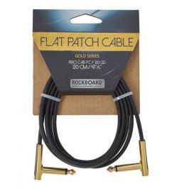 RockBoard Flat Patch Cable Gold 120 cm