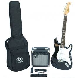 SX SE1 Electric Guitar Kit Black (B-Stock) #909039