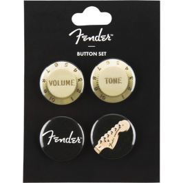 Fender Genuine 4-Pack Button Set