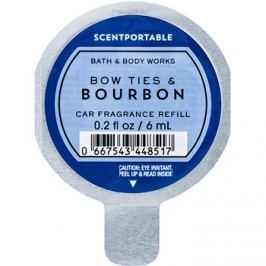 Bath & Body Works Bow Ties & Bourbon vůně do auta 6 ml náhradní náplň