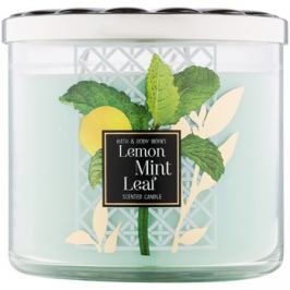 Bath & Body Works Lemon Mint Leaf vonná svíčka 411 g
