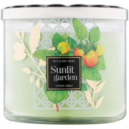 Bath & Body Works Sunlit Garden vonná svíčka 411 g