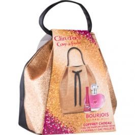 Bourjois Clin d’Oeil Coup de Foudre dárková sada I. parfémovaná voda 50 ml + lak na nehty 9 ml + kosmetická taška 1 ks