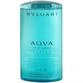 Bvlgari AQVA Marine Pour Homme sprchový gel pro muže 200 ml
