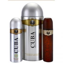 Cuba Gold dárková sada VII. toaletní voda 100 ml + deodorant ve spreji 200 ml