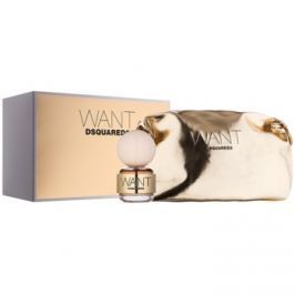Dsquared2 Want dárková sada I. parfémovaná voda 50 ml + kosmetická taška