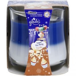 Glade Velvet Tea Party and Vanilla 2 in 1 vonná svíčka 135 g