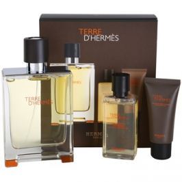 Hermès Terre d'Hermès dárková sada I. toaletní voda 100 ml + sprchový gel 40 ml + balzám po holení 15 ml