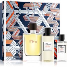 Hermès Terre d'Hermès dárková sada VIII. toaletní voda 100 ml + sprchový gel 80 ml + voda po holení 40 ml