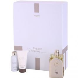 Hermès Voyage d'Hermès dárková sada I. toaletní voda 100 ml + sprchový gel 30 ml + tělové mléko 30 ml