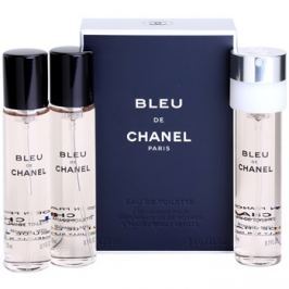 Chanel Bleu de Chanel toaletní voda pro muže 3 x 20 ml náplň